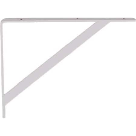 N301-630 12 In. Super Strength Shelf BracketWhite